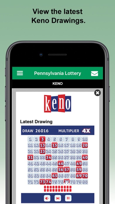 PA Lottery Official App Screenshot