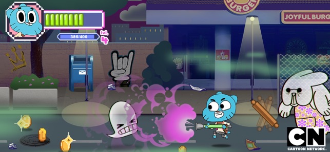 Darwin Rescue, The Amazing World of Gumball games