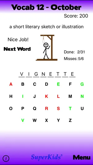 12th Grade Vocabulary screenshot 4