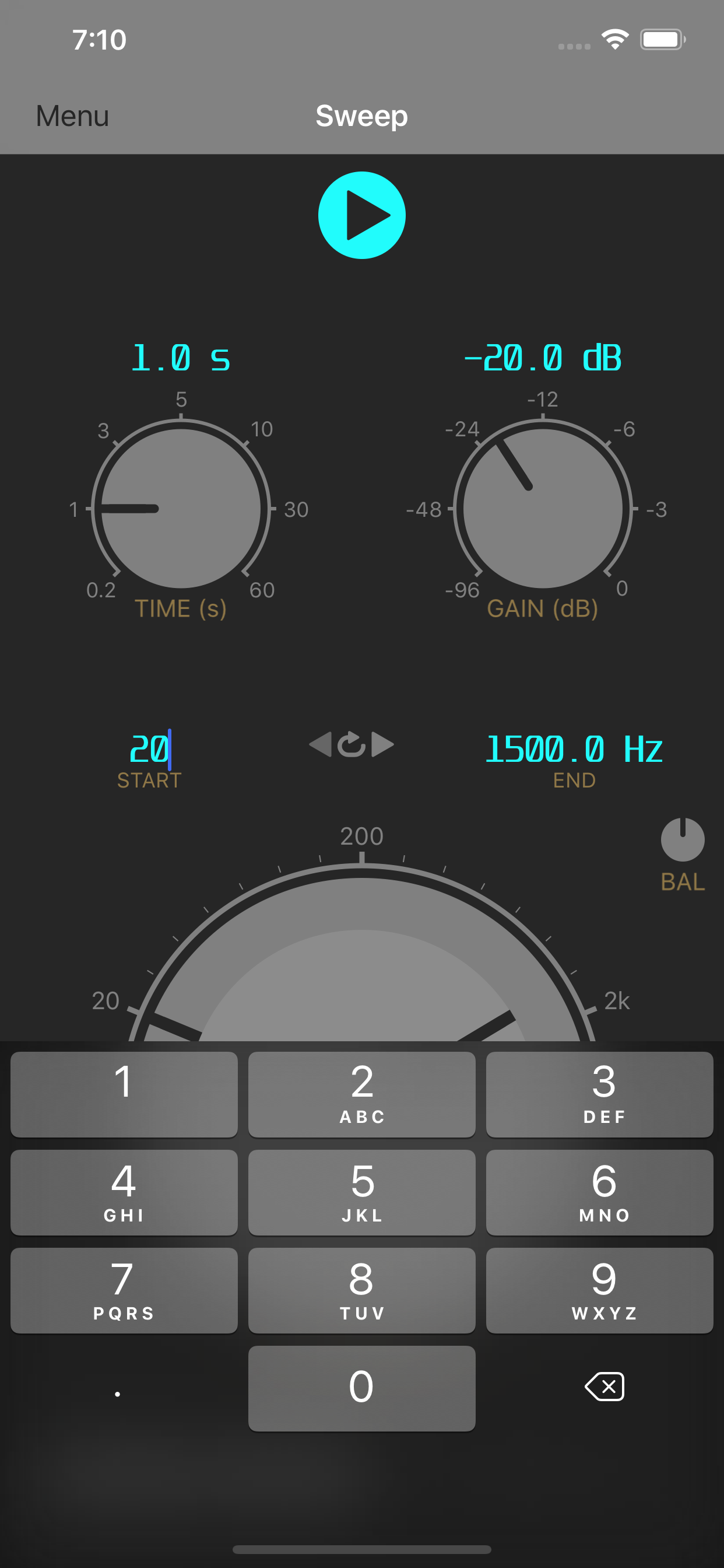 Audio Signal Generator