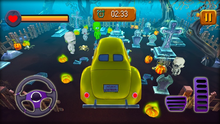 Creepy Car Rider Haunted Game