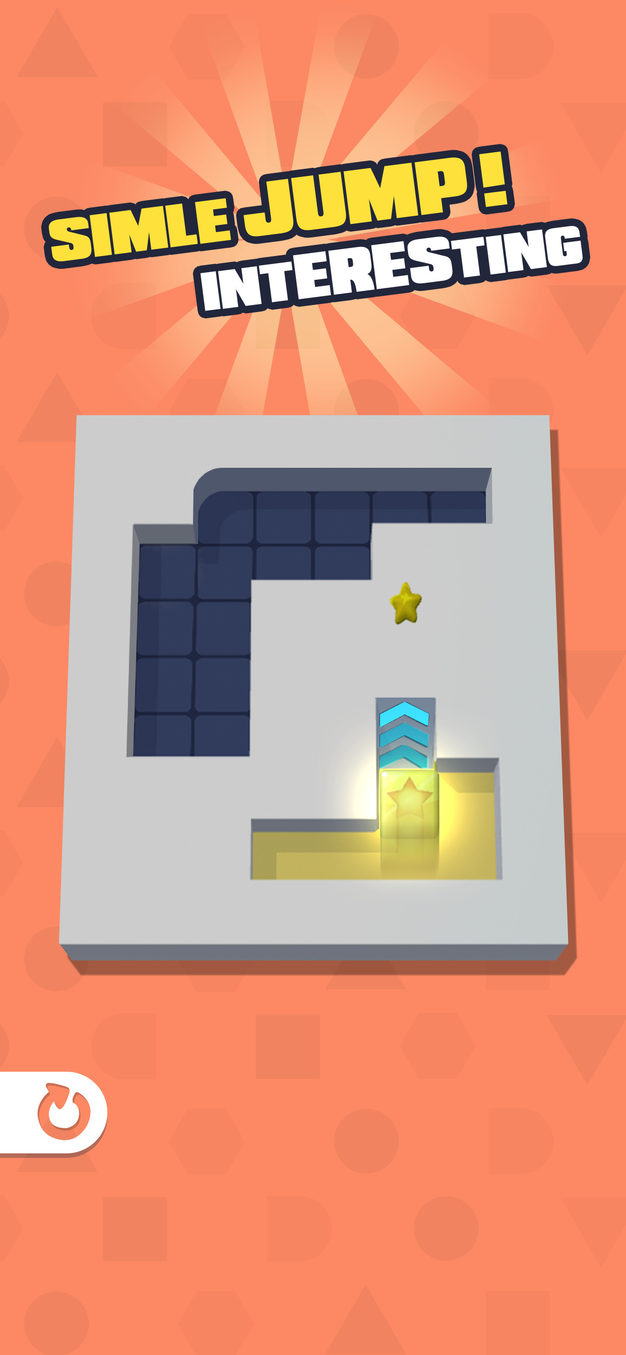Block Rolling : Stars Gem 3D