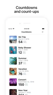 countdown – count down to date iphone screenshot 2
