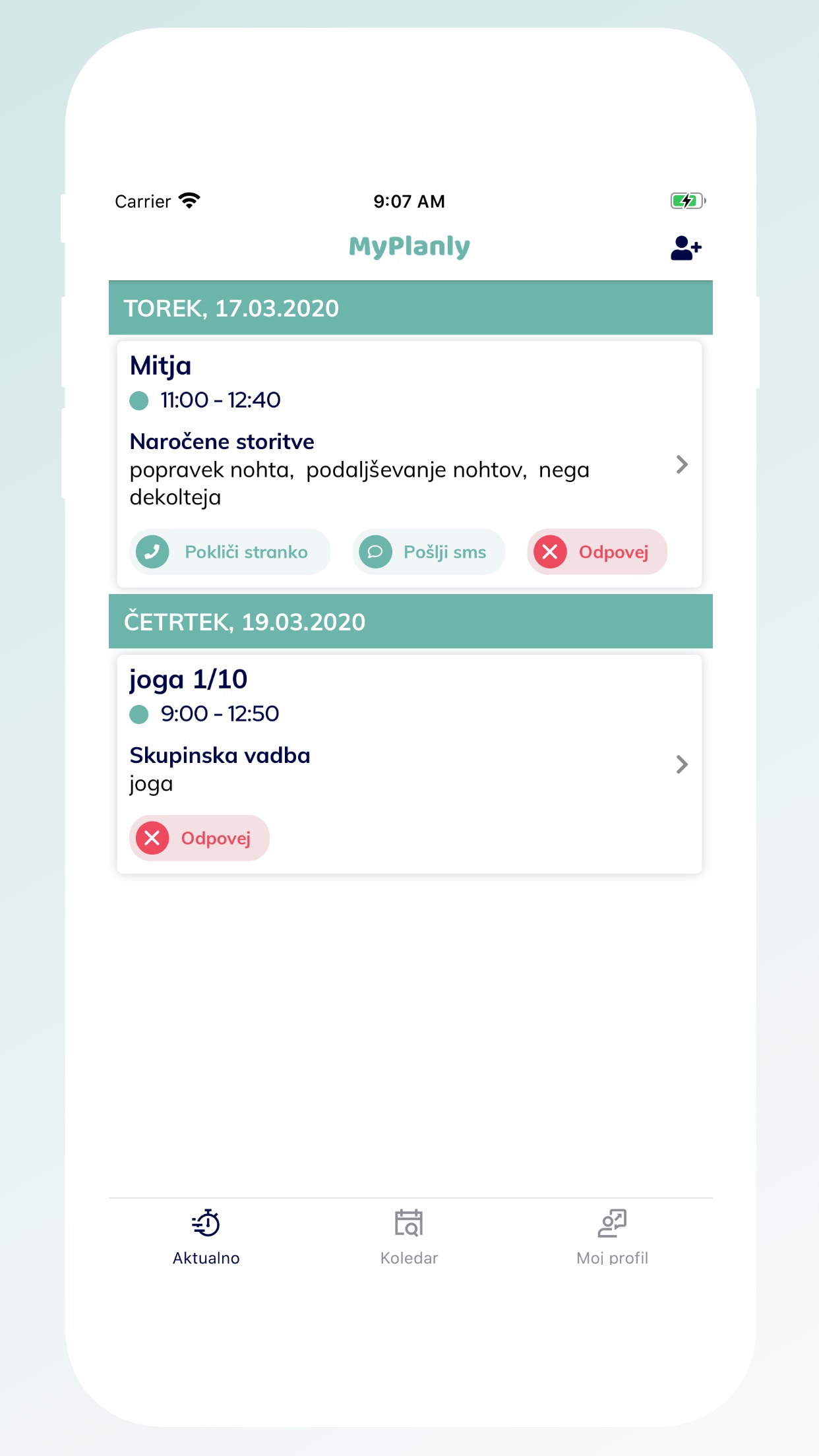 Screenshot 4 of MyPlanly