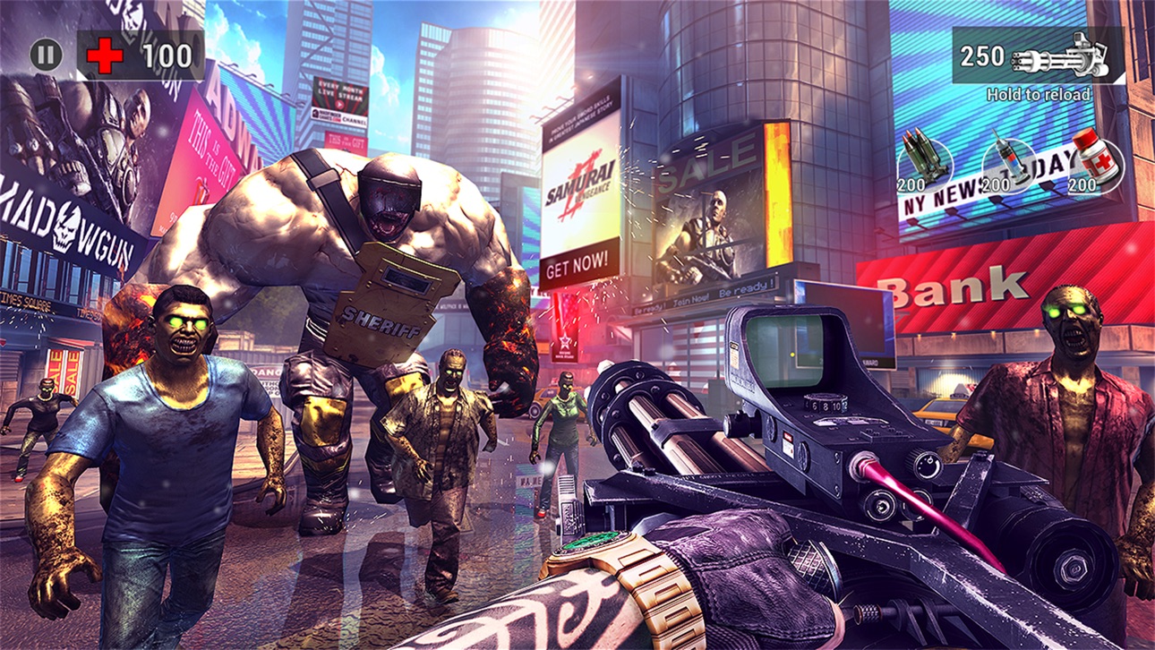 UNKILLED - Zombie Online FPS iOS Mod IPA screenshot 10 - iOS game interface