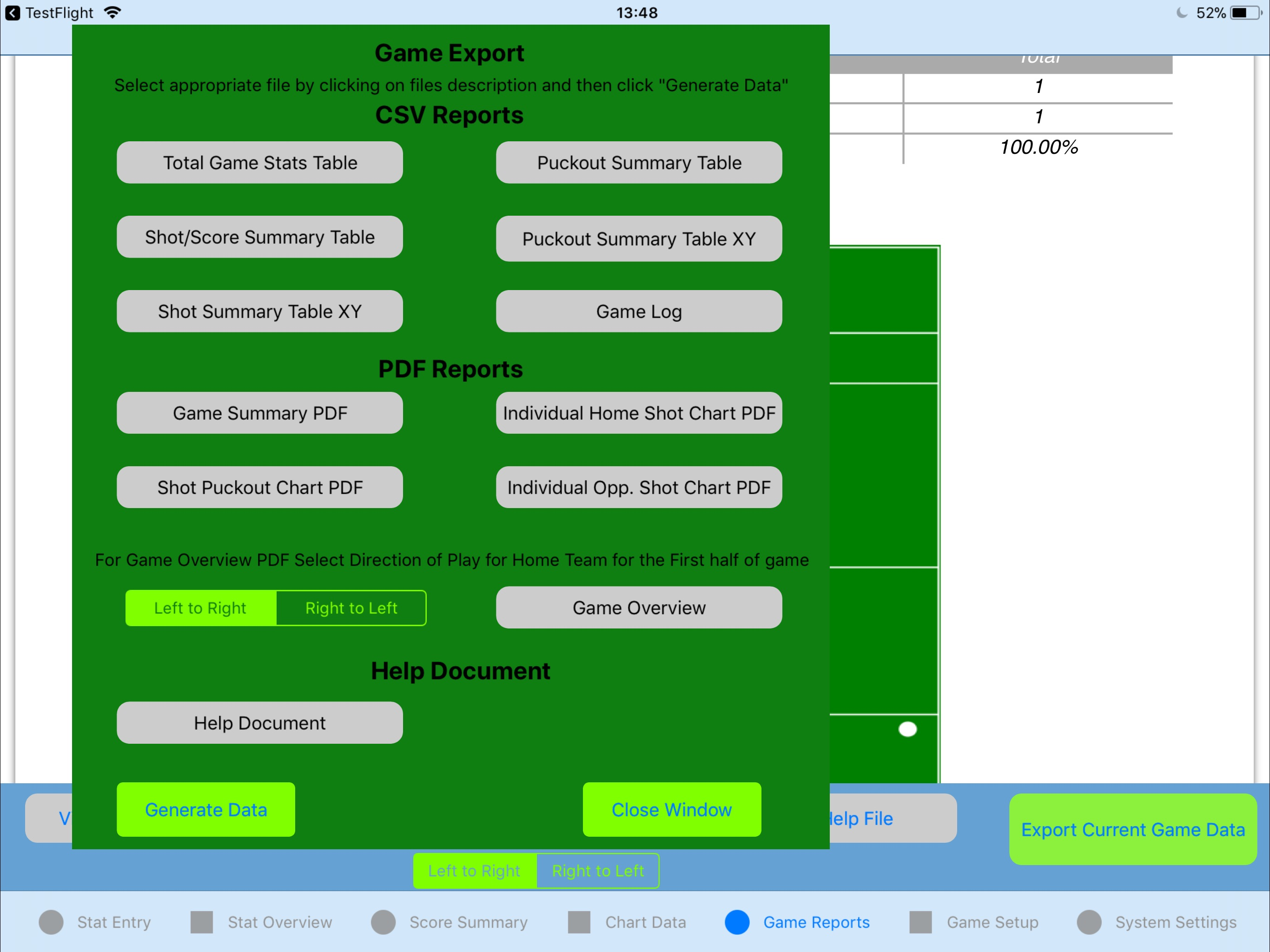 StatAPult GAA screenshot 4