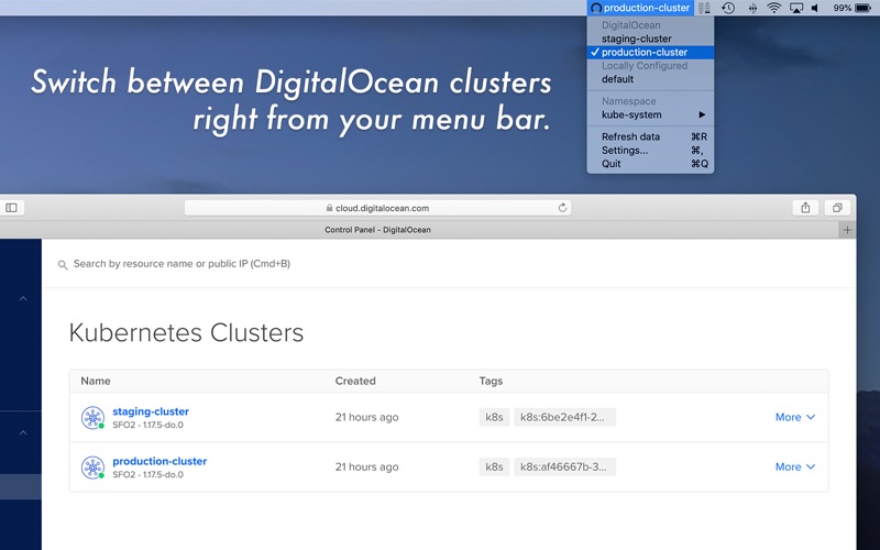 Screenshot #1 pour Clusterverse
