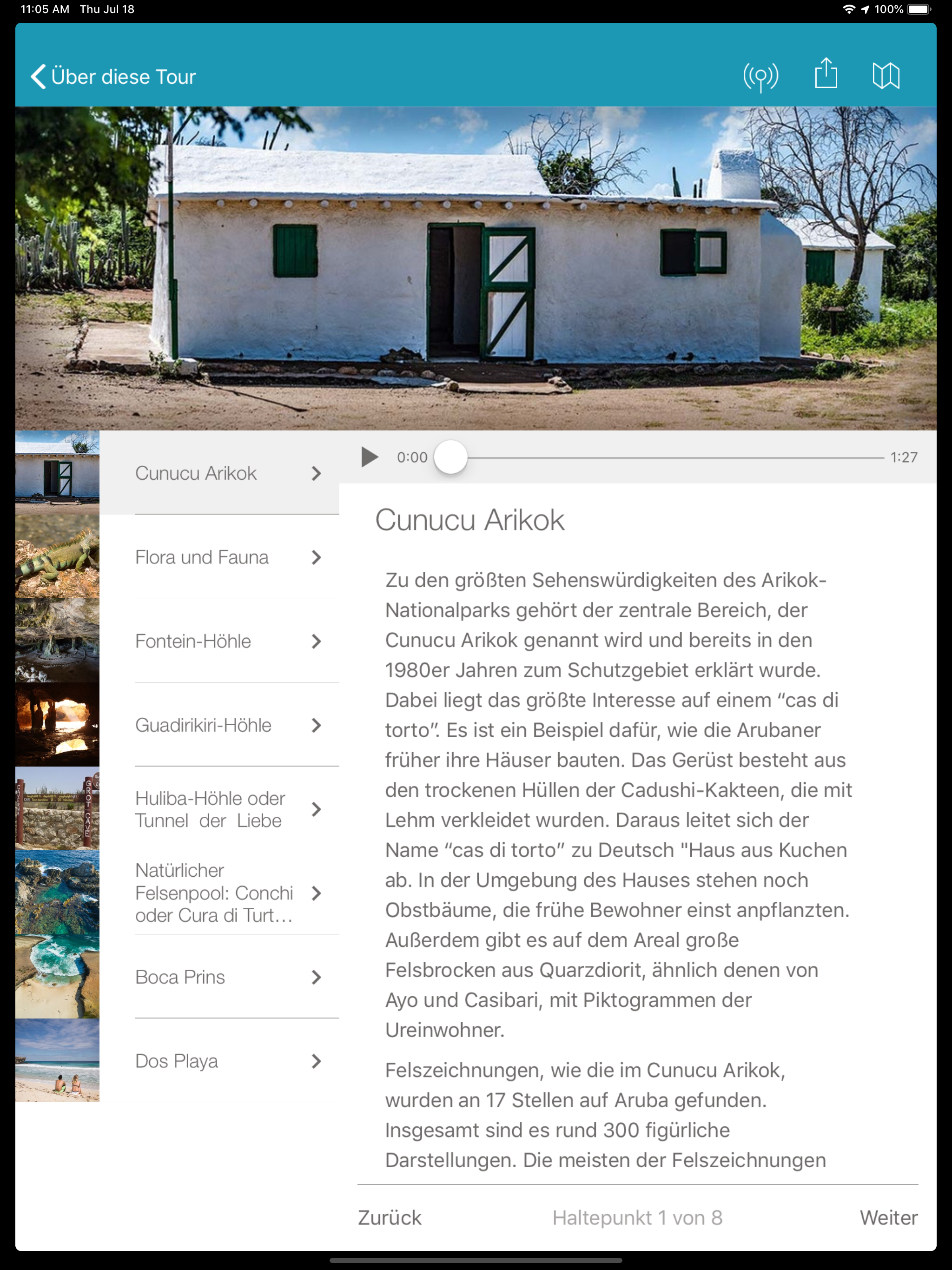 Aruba German Audio Tour