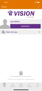 Vision Lending Services screenshot #1 for iPhone