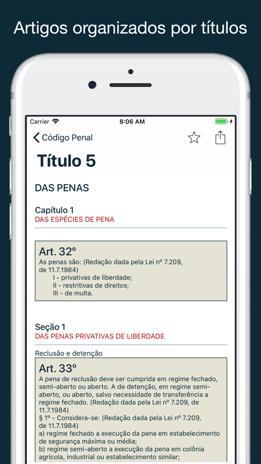 #3. Código Penal (iOS) 由: Marcelo Reis