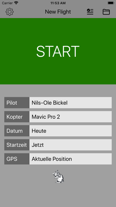 Drohnen Flugbuch Screenshot 1 - AppWisp.com Drohnen Flugbuch Screenshot 1 - AppWisp.com