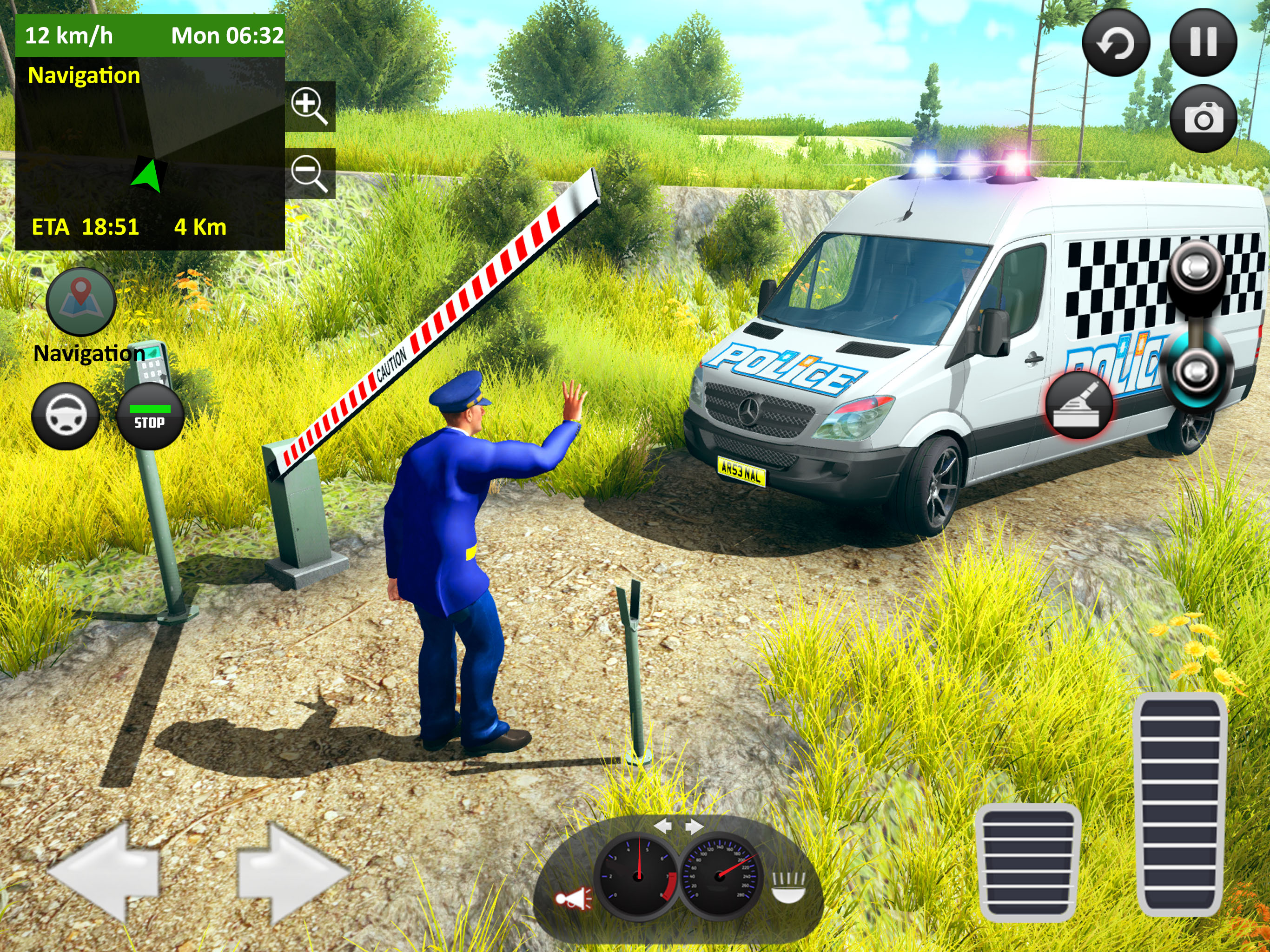 Offroad Police Van Transporter