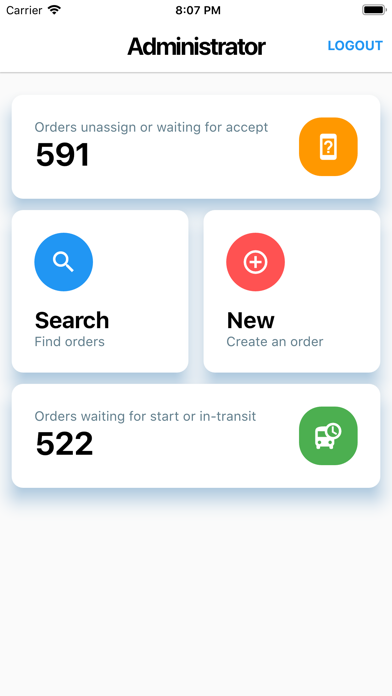 LOGFLOWS Order App screenshot 2