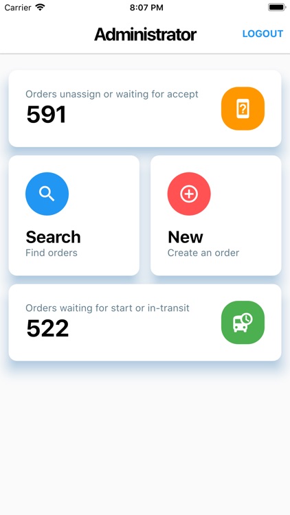 LOGFLOWS Order App