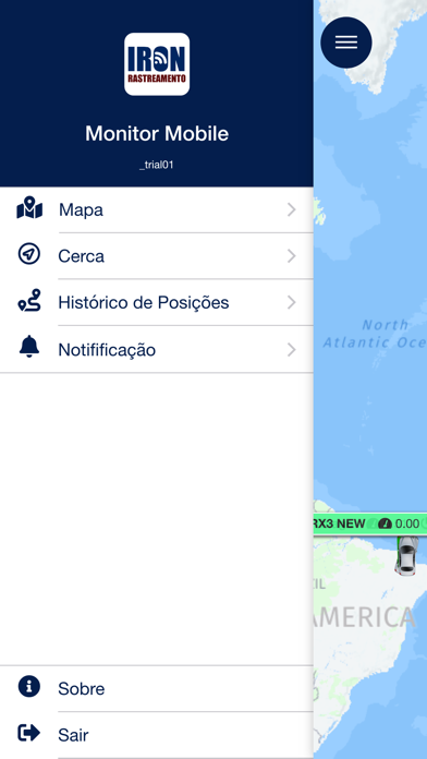 Iron Rastreamento screenshot 3