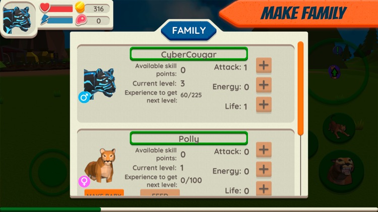 Cougar Simulator: Big Cats