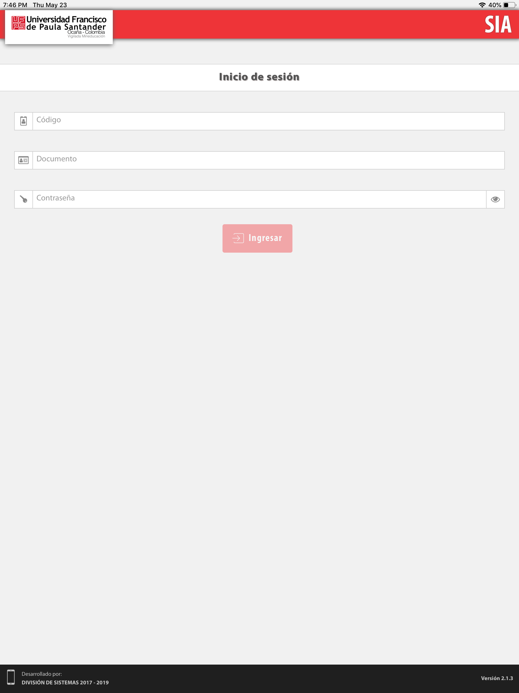 SIA UFPSOcaña screenshot 11
