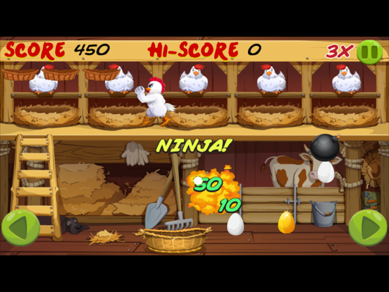Screenshot #4 pour Angry Chicken: Egg Madness!