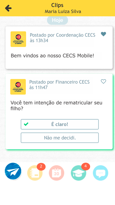 CECS Mobile Screenshot