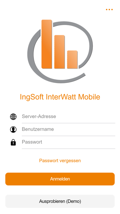 IngSoft InterWatt Mobile Screenshot