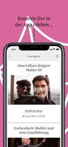 NDR Elbphilharmonie Orchester screenshot #4 for iPhone