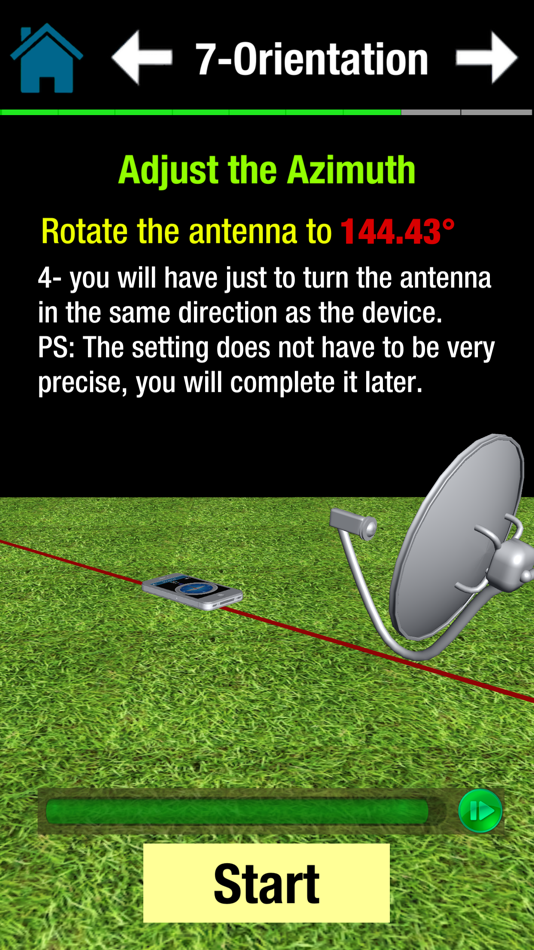 #6. DishPointer (Satellite Finder) (iOS) Podle: Souria HAKKAR