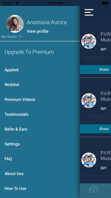 App screenshot