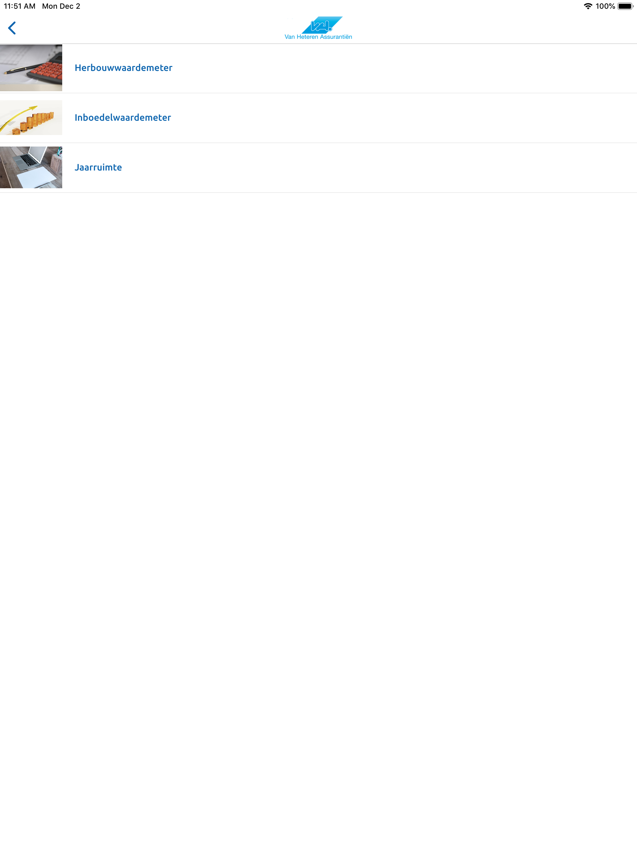 Van Heteren Assurantiën screenshot 8