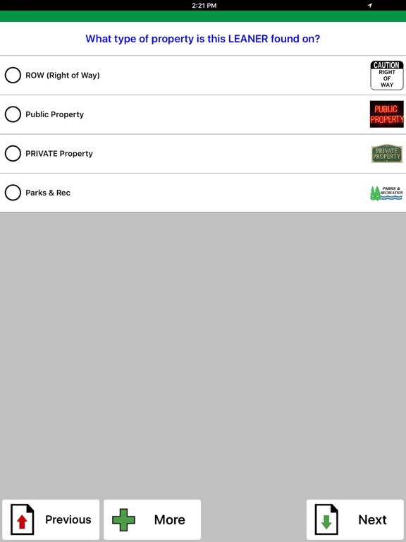 Krinkle Debris Tracker iPad screenshot 3 - Business app