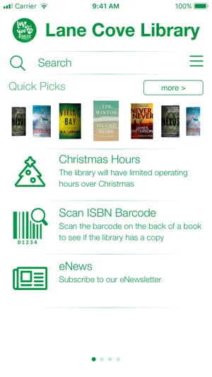 Lane Cove Libraries screenshot 1