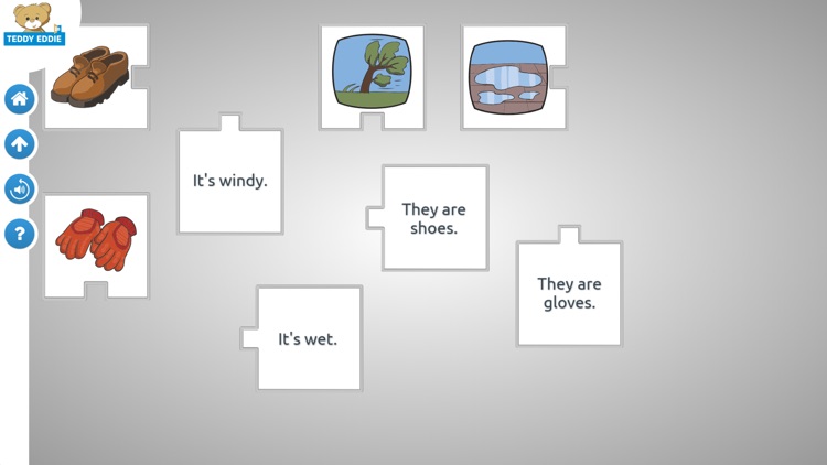 Teddy Eddie Blue ABC