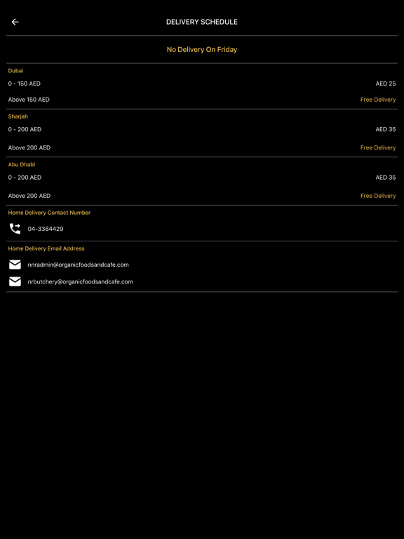 N&R Butchery iPad screenshot