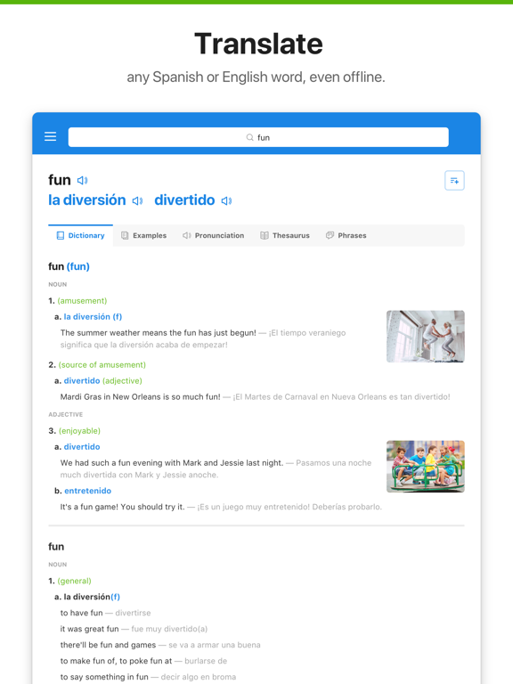 Spanish Translator and Dictionary - SpanishDict screenshot