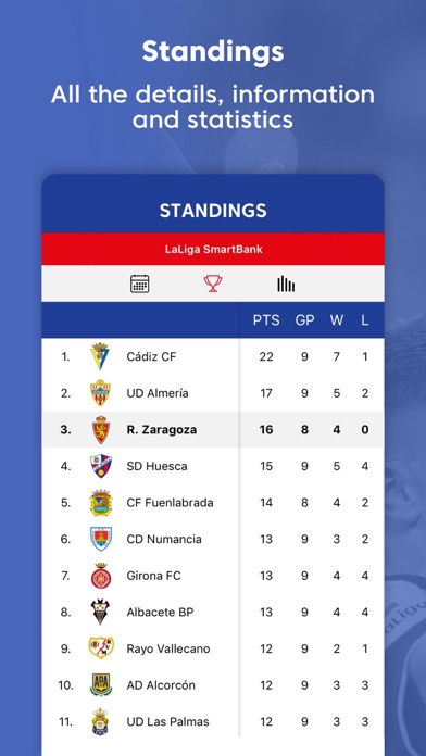 Real Zaragoza - Official App Screenshot