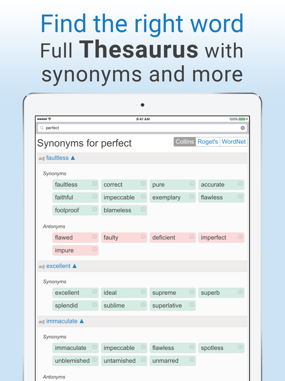 Dictionary and Thesaurus Proのおすすめ画像3