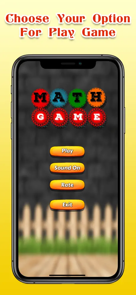 Math Game : Brain Workout