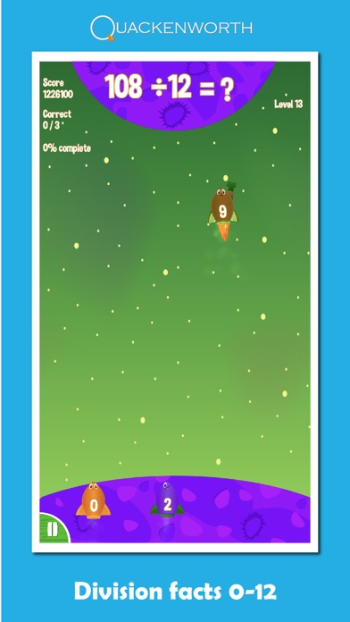 Fruit Rockets Multiplication Screenshot 2