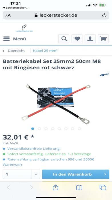 Screenshot #3 pour Leckerstecker Kabelshop