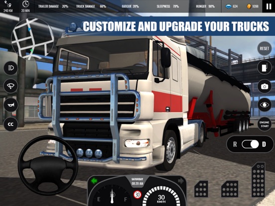 Truck Simulator PRO Europe iPad app afbeelding 4