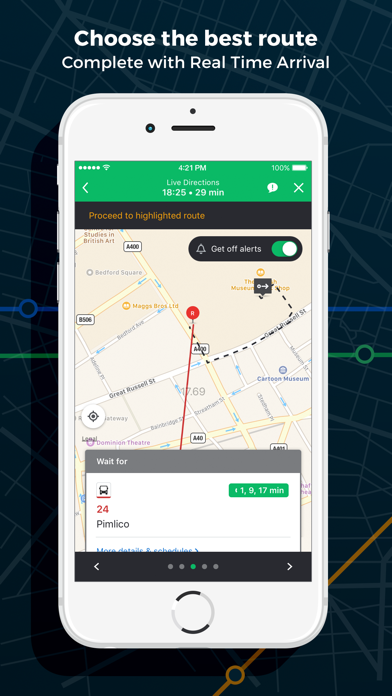 Moovit - Real-time public transport navigation Screenshot 1