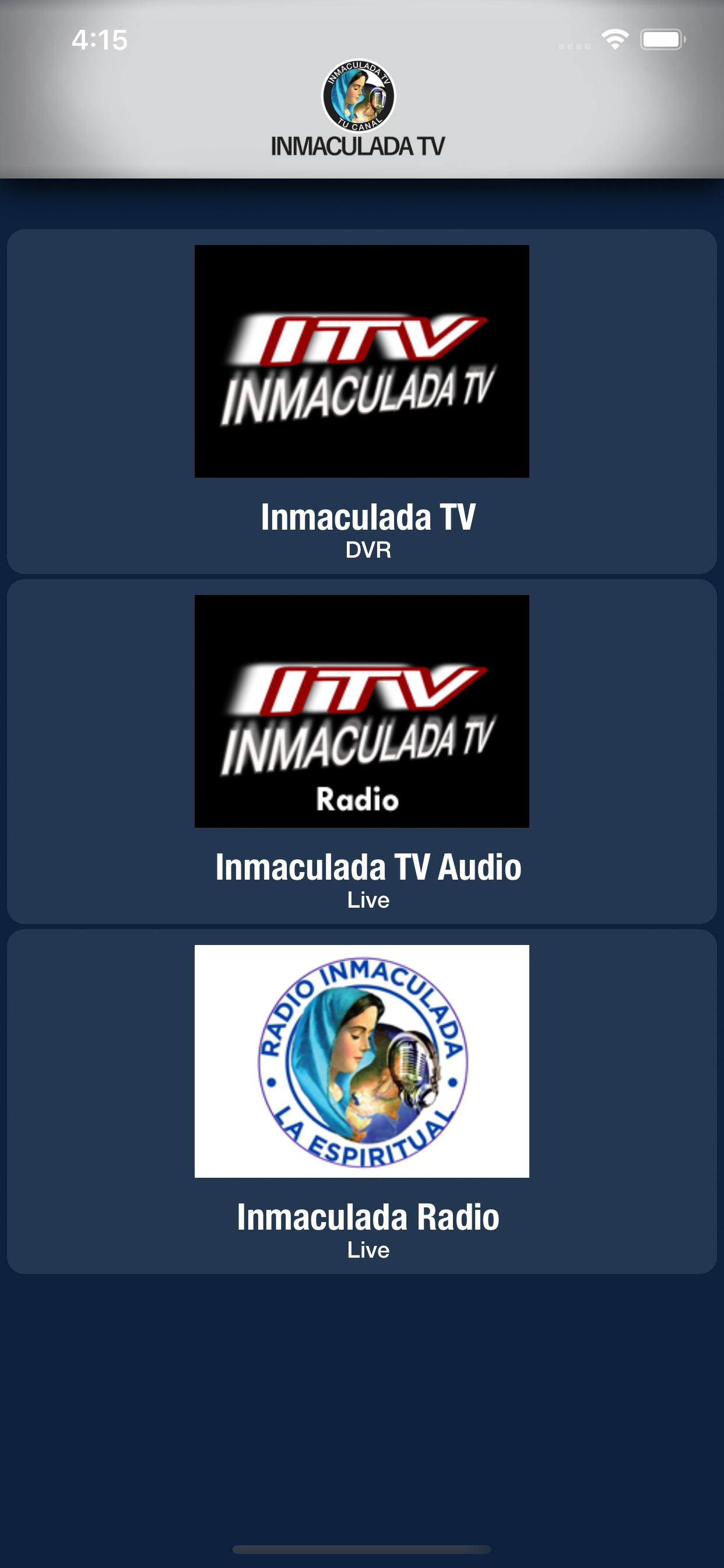 ITV Inmaculada TV screenshot 7