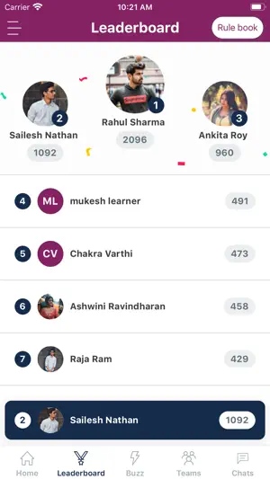 Usha ilearn screenshot 2