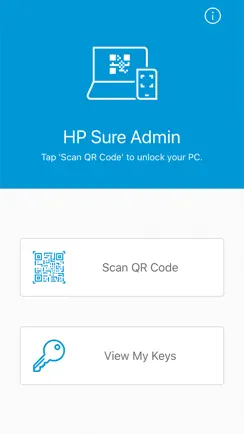 HP Sure Admin iPhone image 1