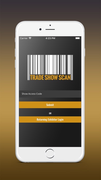 Trade Show Scan Screenshot