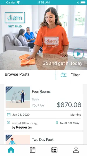 Diem - Get Paid screenshot 2