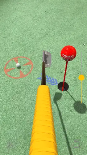[AR] Pocket Golf screenshot 2