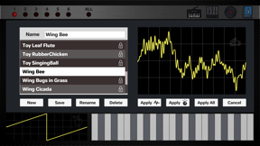 Bumbly Synthesizer screenshot