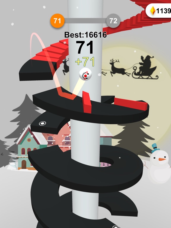 Screenshot #4 pour Jump Ball-Bounce On Tower Tile