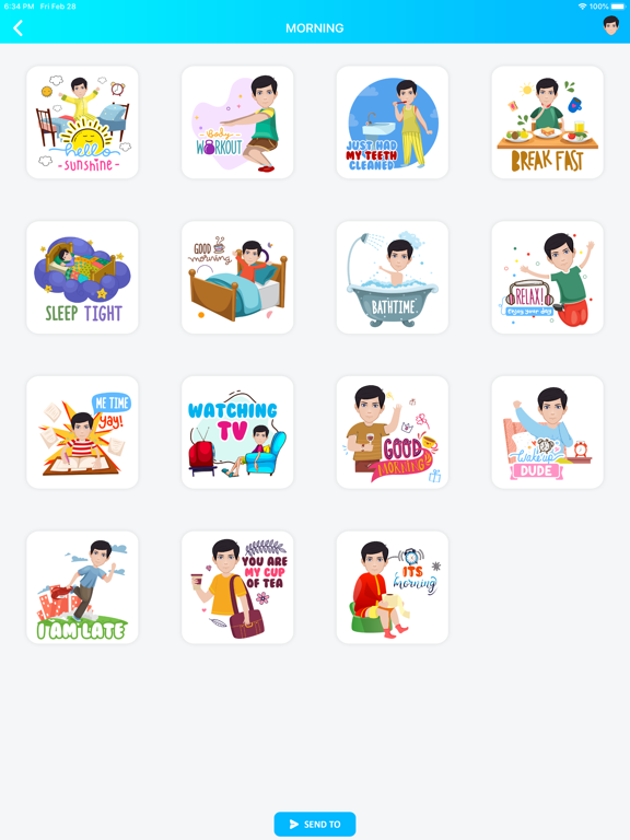 Avatar Maker for WhatsApp iPad screenshot 5 - Utilities app