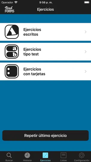 Captura de pantalla de Francés: Verbos Little en iPhone 5
